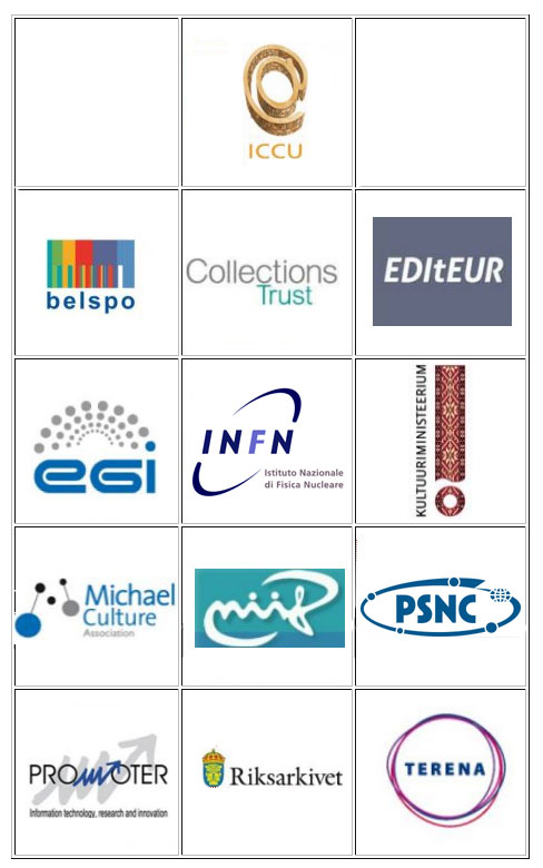 Partners Table with logo