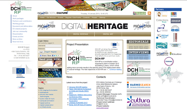 DCH-RP on Digital meets Culture